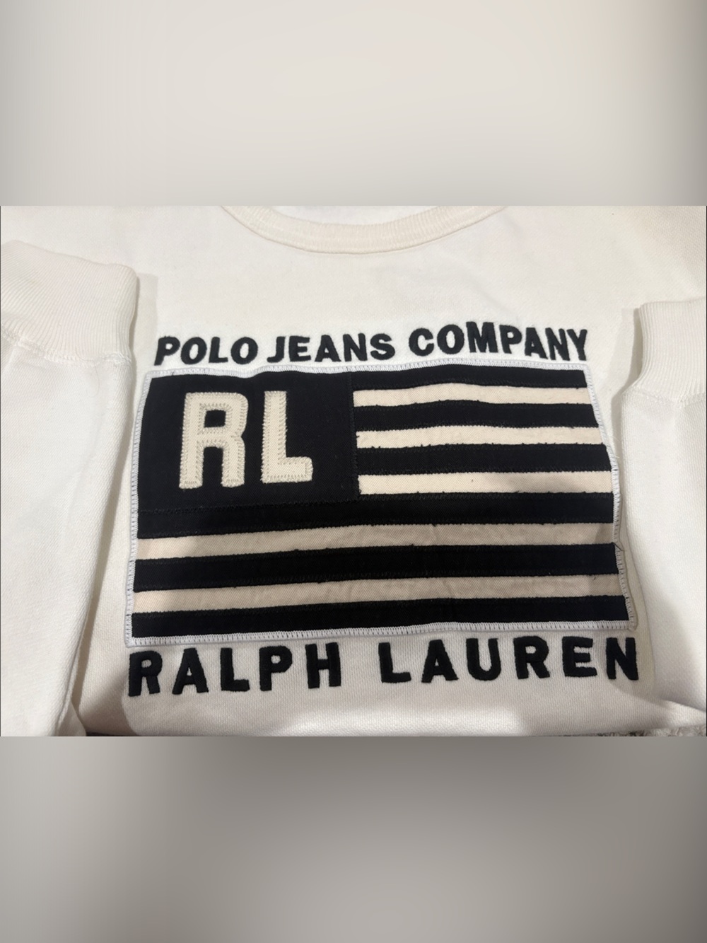 Classic Polo Crewneck Sweater